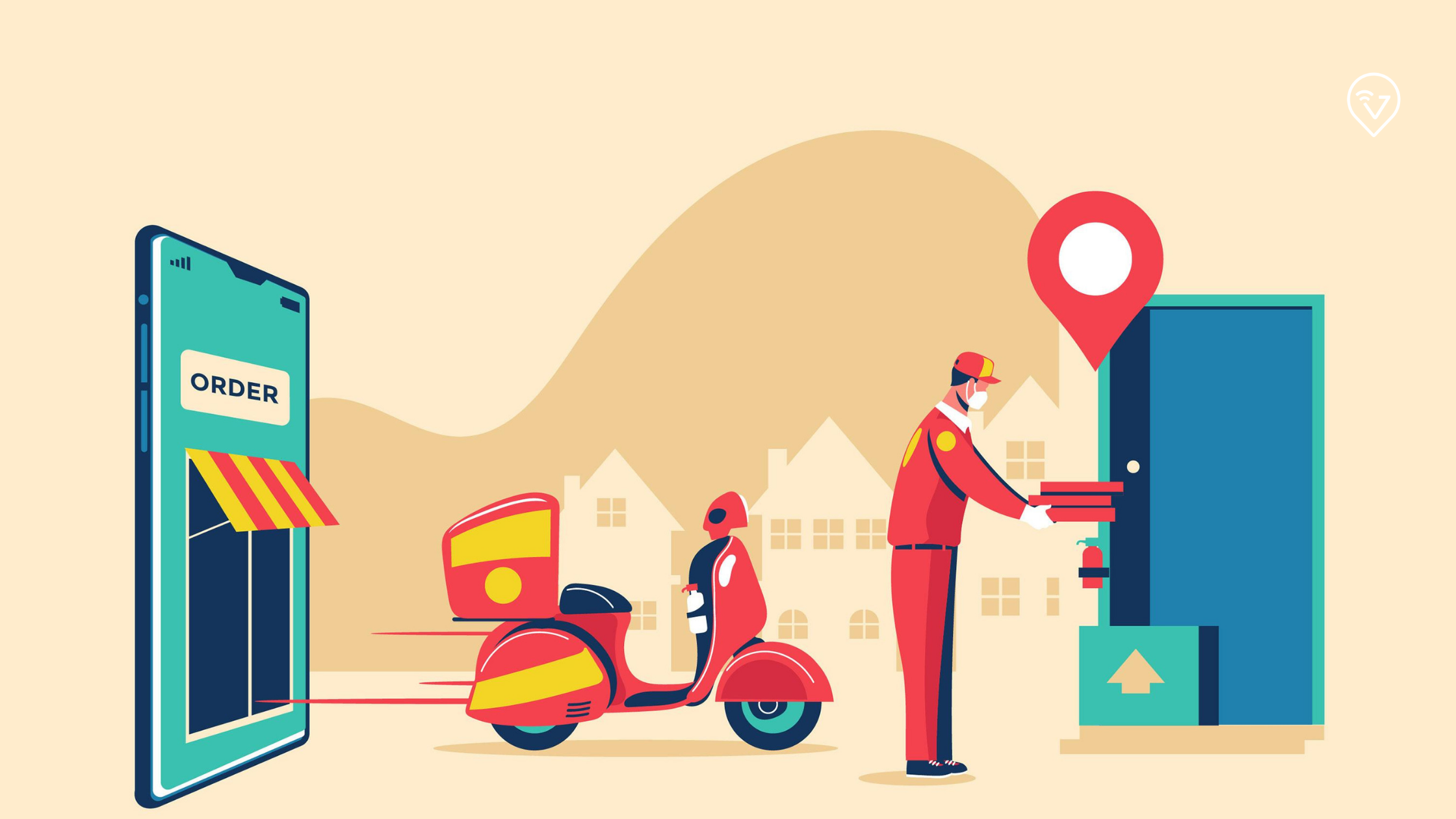 o que é o delivery e o mercado
