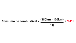 calculando gasto de combustivel