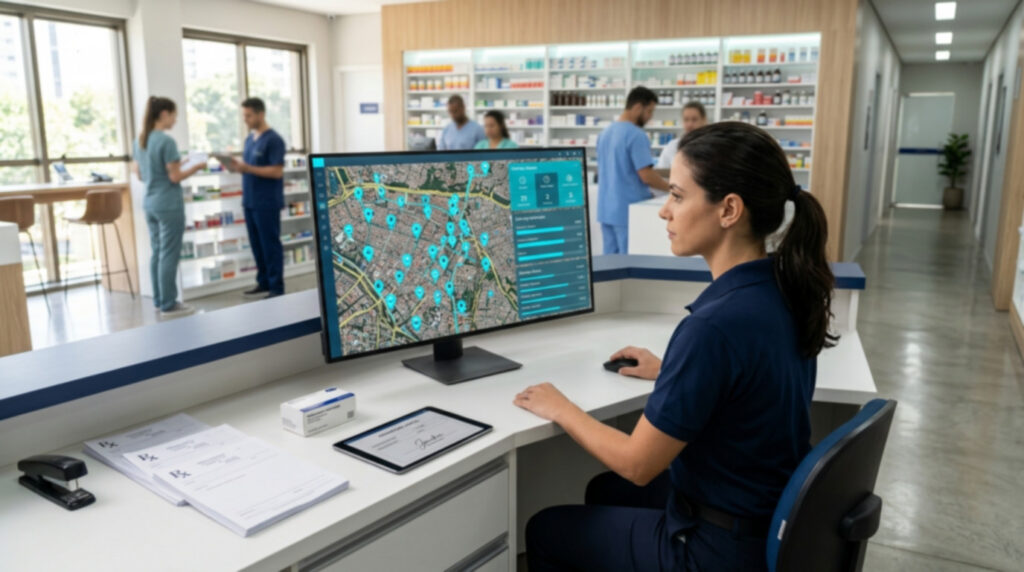 farmacias gestao entregadores aplicativo farmacia hero