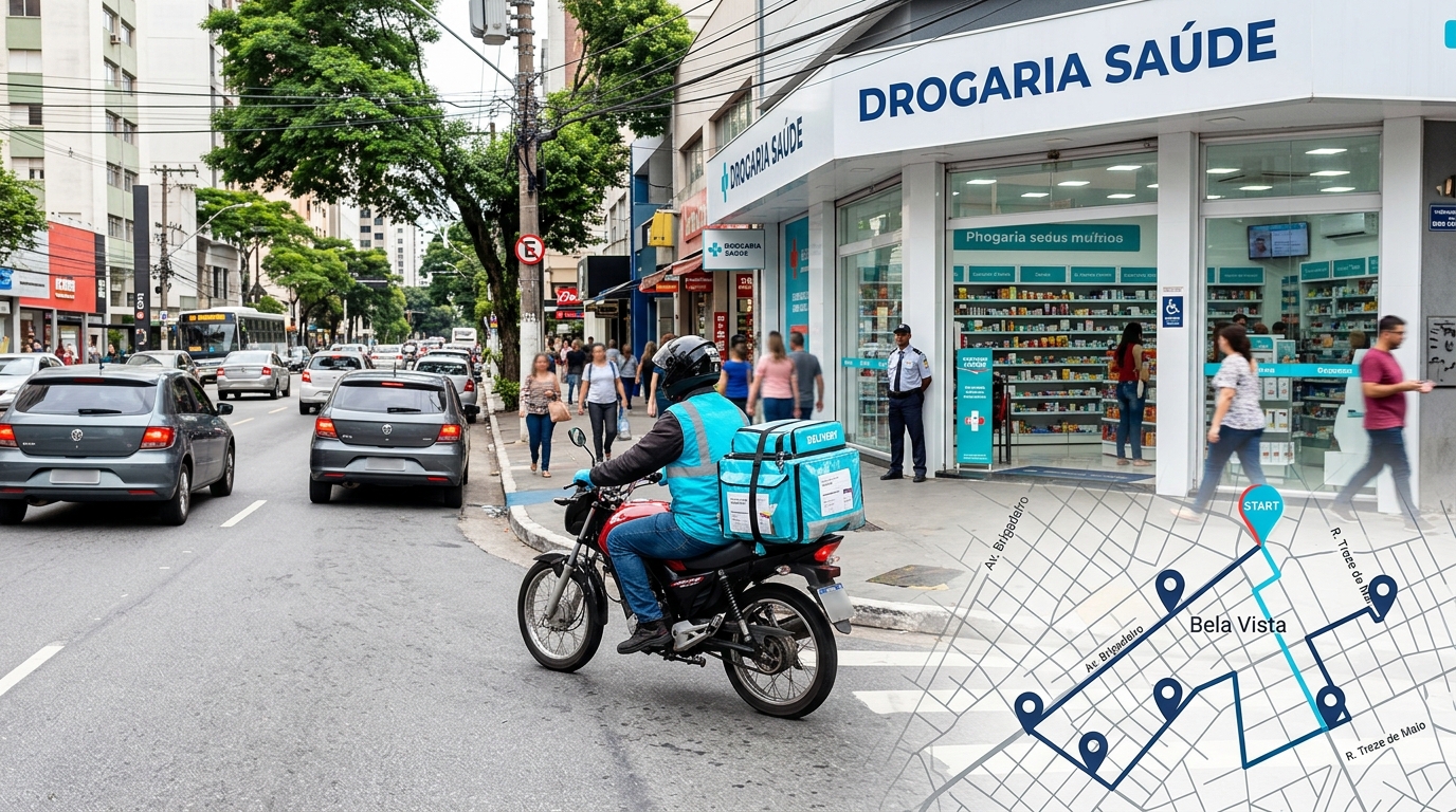 Roteirização de entregas para farmácias: como reduzir tempo e custo na última milha