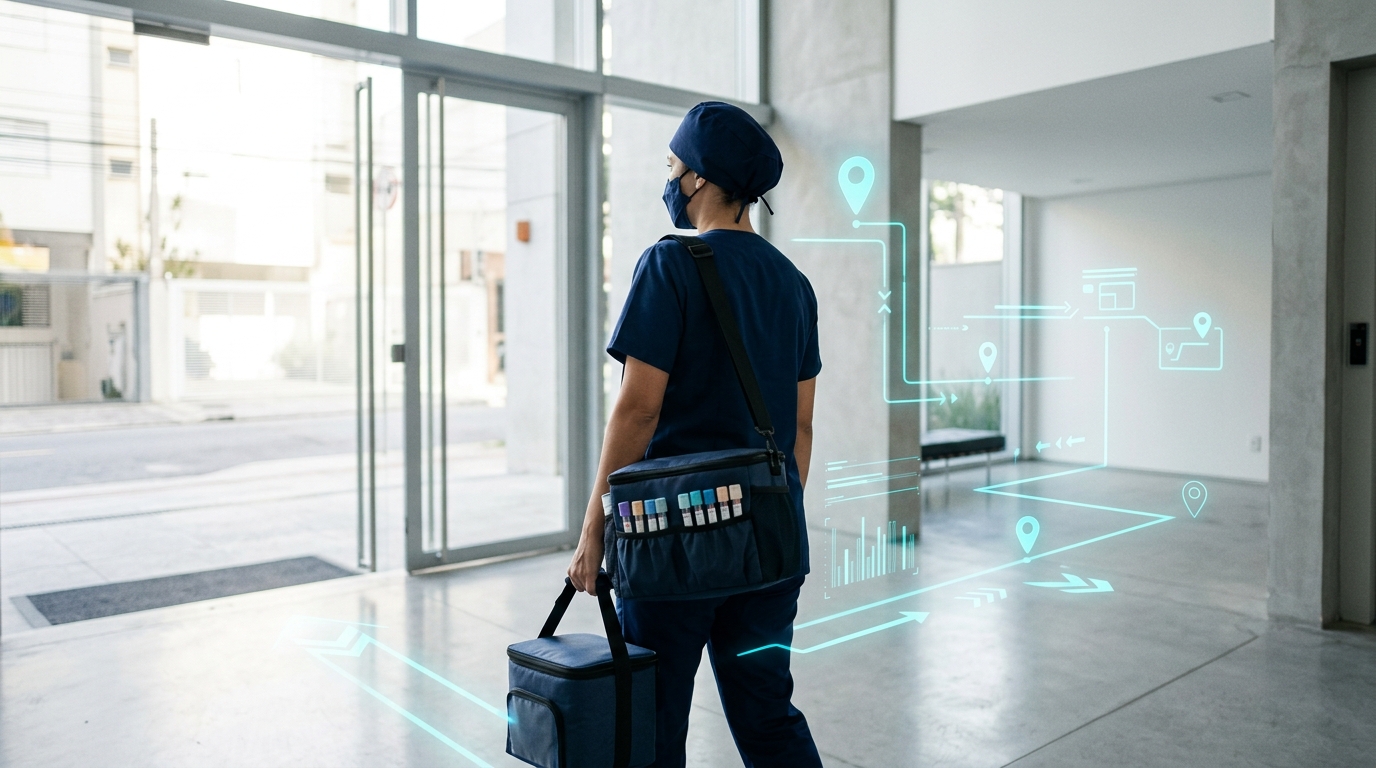 SLA de Coleta Domiciliar: como calcular e monitorar no laboratório