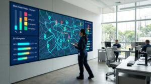 Monitoramento de técnicos em campo sem microgerenciar